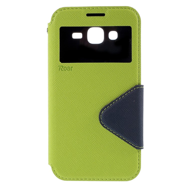 ROAR KOREA Diary View Window for Samsung Galaxy J5 Leather Stand Case - Green-3