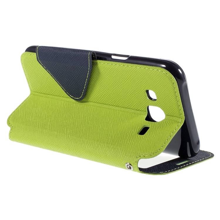 ROAR KOREA Diary View Window for Samsung Galaxy J5 Leather Stand Case - Green-5