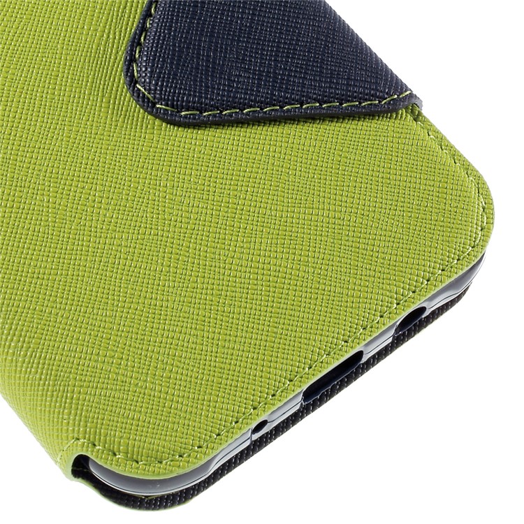 ROAR KOREA Diary View Window for Samsung Galaxy J5 Leather Stand Case - Green-7
