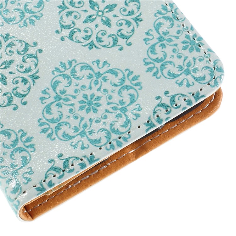 Patterned Flip Wallet Leather Cover for Samsung Galaxy A3 SM-A300F - Damask and Crown-9