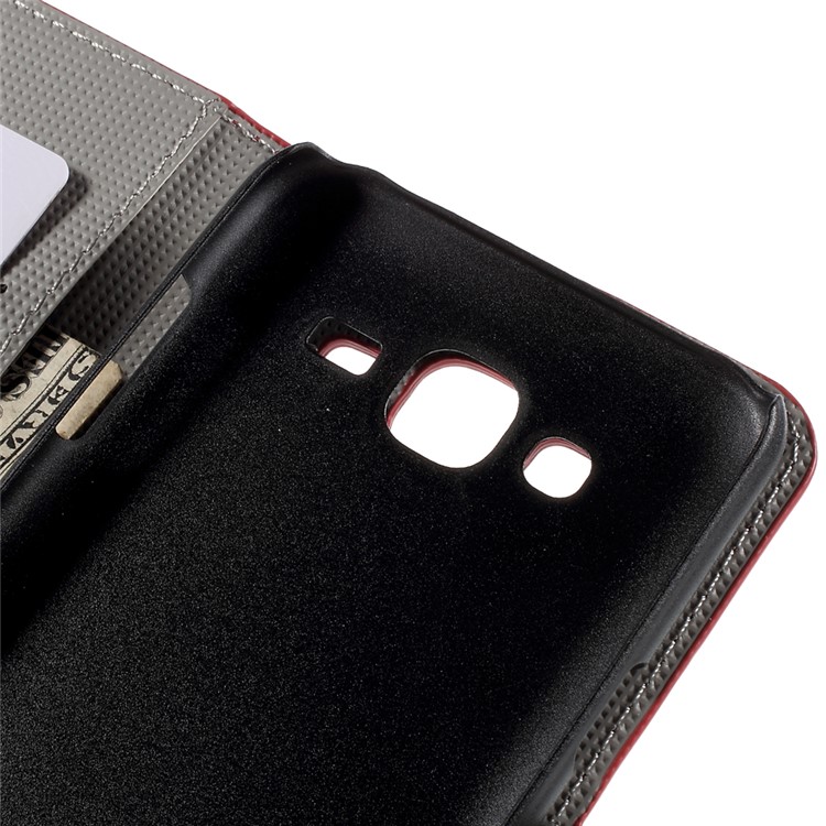 Vintage American Flag Leather Stand Cover for Samsung Galaxy J5 SM-J500F with Card Slots-9