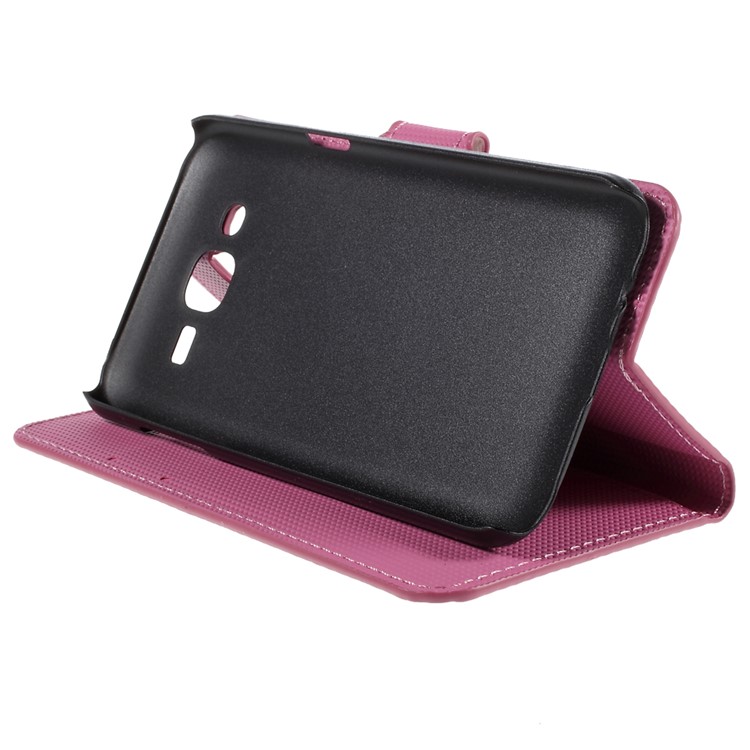 Plum Blossom Leather Wallet Cover for Samsung Galaxy J5 SM-J500F-4