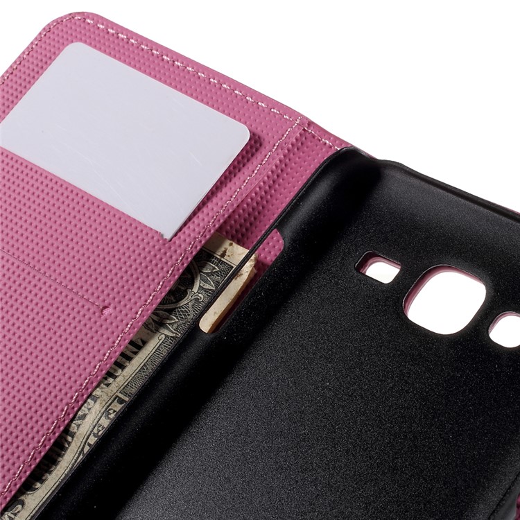 Plum Blossom Leather Wallet Cover for Samsung Galaxy J5 SM-J500F-8