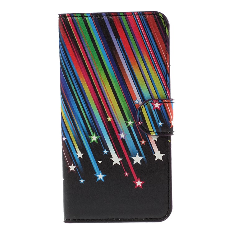 Meteor Shower PU Leather Wallet Cover for Samsung Galaxy J5 SM-J500F-3