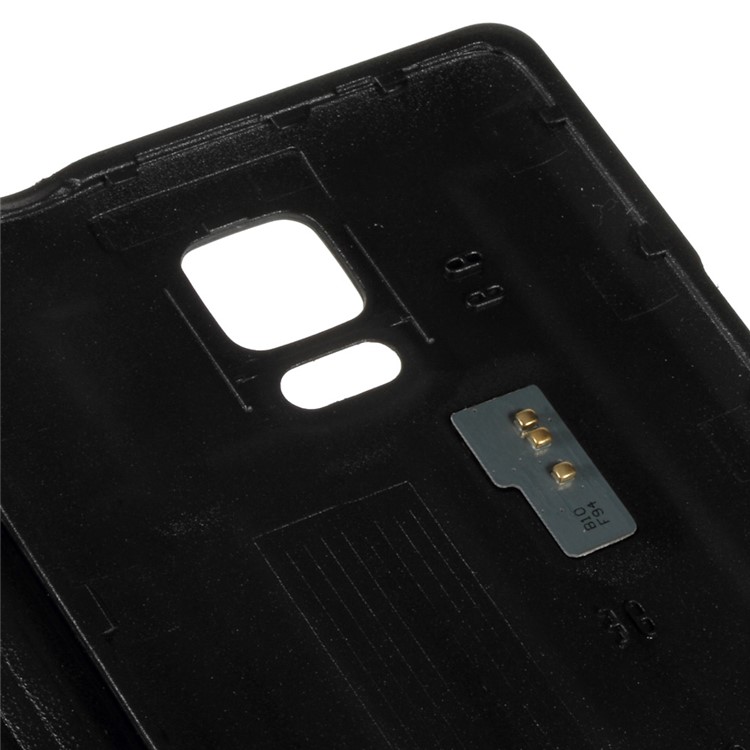 Window View Leather Smart Cover Housing for Samsung Galaxy Note 4 N910 - Black-7