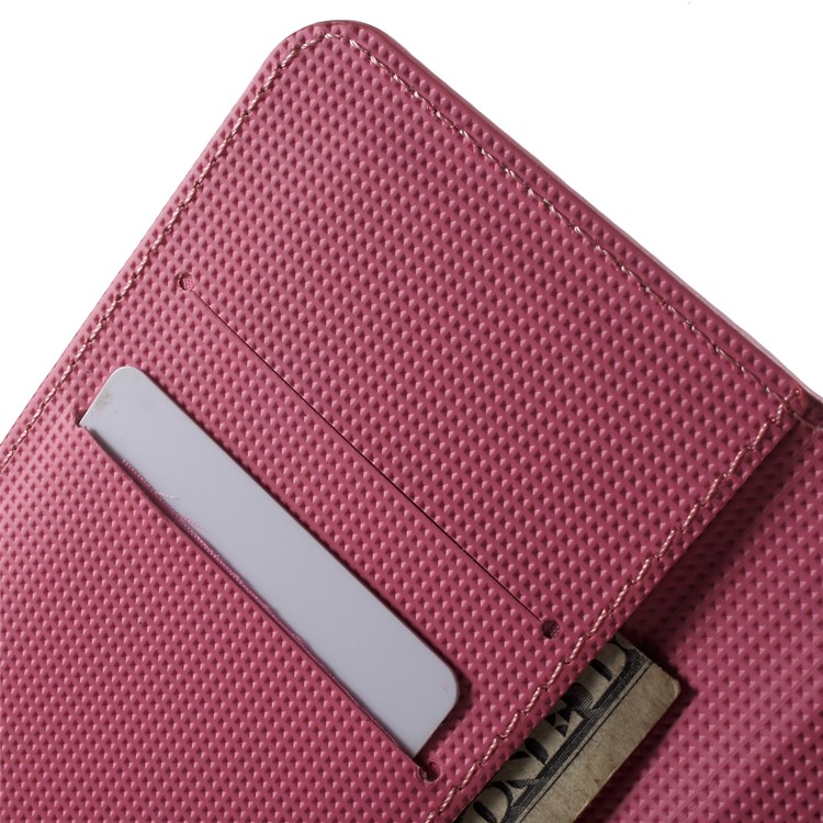 Butterfly Circles Stand Leather Magnetic Cover for Samsung Galaxy J1 / J1 4G-8