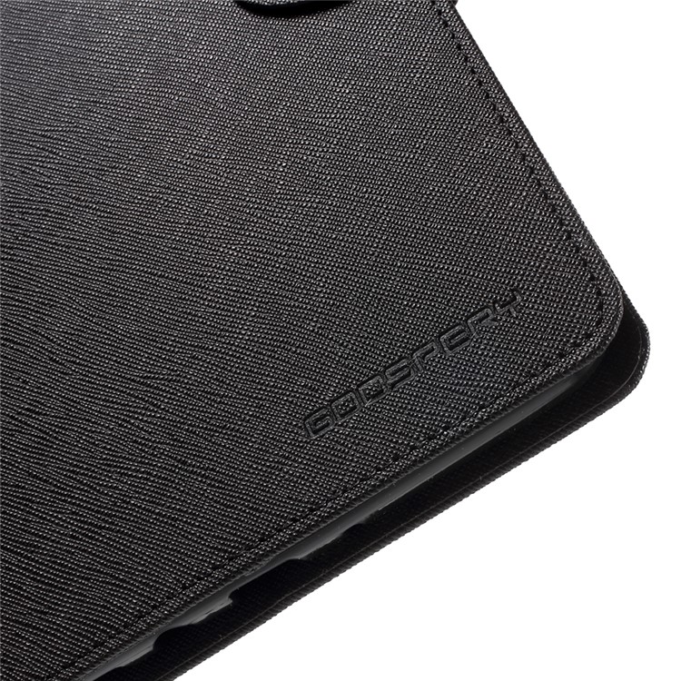 MERCURY GOOSPERY Fancy Diary Leather Case for Samsung Galaxy Tab A 8.0 T350 - Black-10