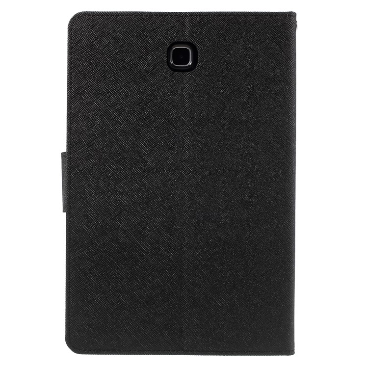 MERCURY GOOSPERY Fancy Diary Leather Case for Samsung Galaxy Tab A 8.0 T350 - Black-3