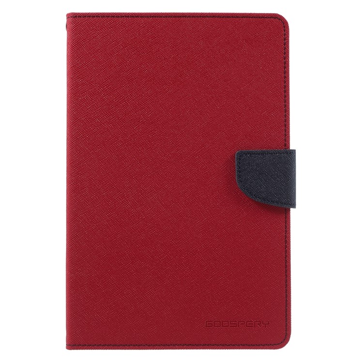MERCURY GOOSPERY Fancy Diary Leather Cover for Samsung Galaxy Tab A 8.0 T350 - Red-2