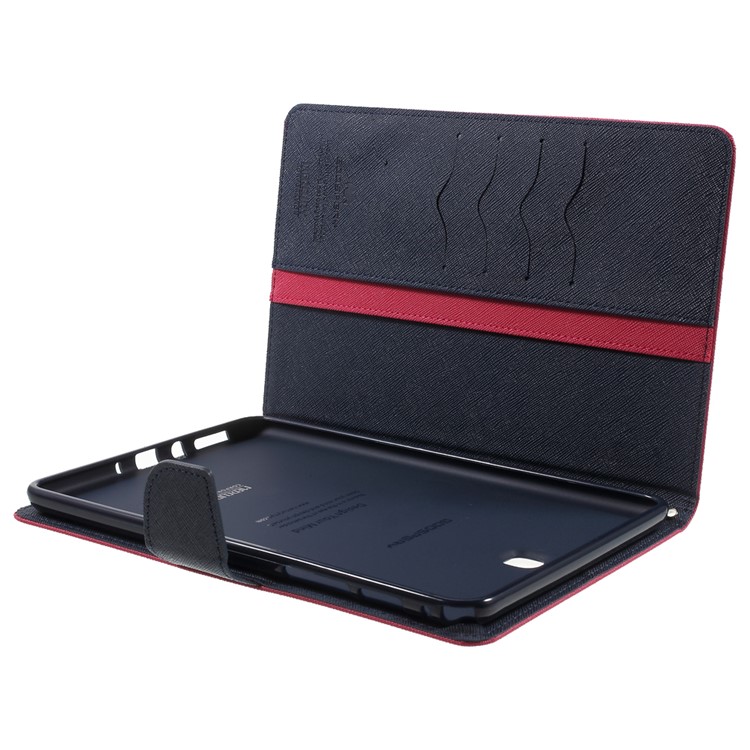 MERCURY GOOSPERY Leather Wallet Cover for Samsung Galaxy Tab A 8.0 T350 - Rose-11