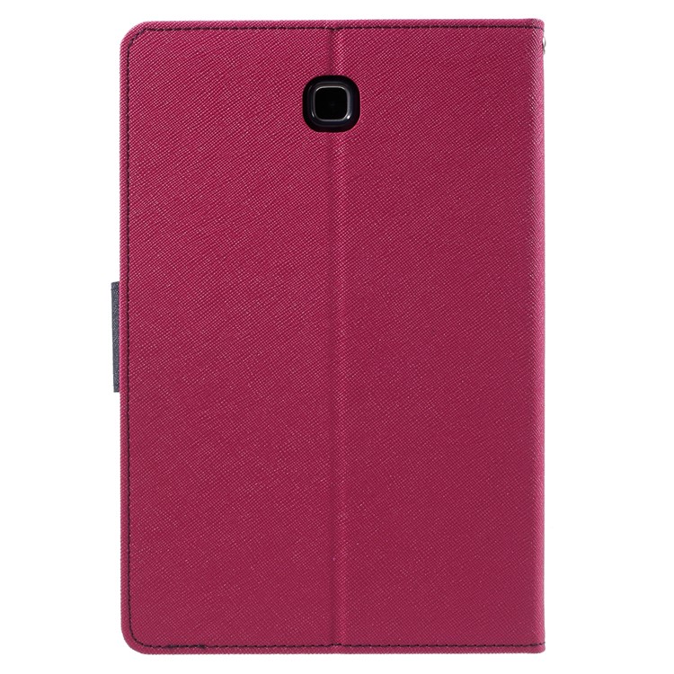 MERCURY GOOSPERY Leather Wallet Cover for Samsung Galaxy Tab A 8.0 T350 - Rose-3