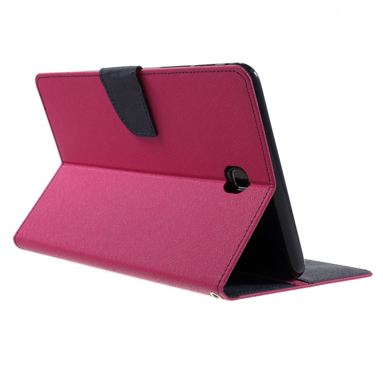 MERCURY GOOSPERY Leather Wallet Cover for Samsung Galaxy Tab A 8.0 T350 - Rose-5