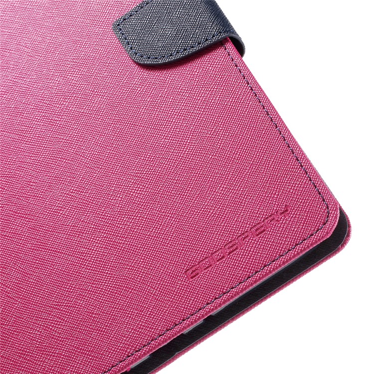 MERCURY GOOSPERY Leather Wallet Cover for Samsung Galaxy Tab A 8.0 T350 - Rose-9