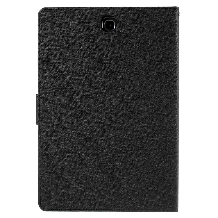 MERCURY GOOSPERY Leather Case for Samsung Galaxy Tab A 9.7 T550 T555 - Black-3