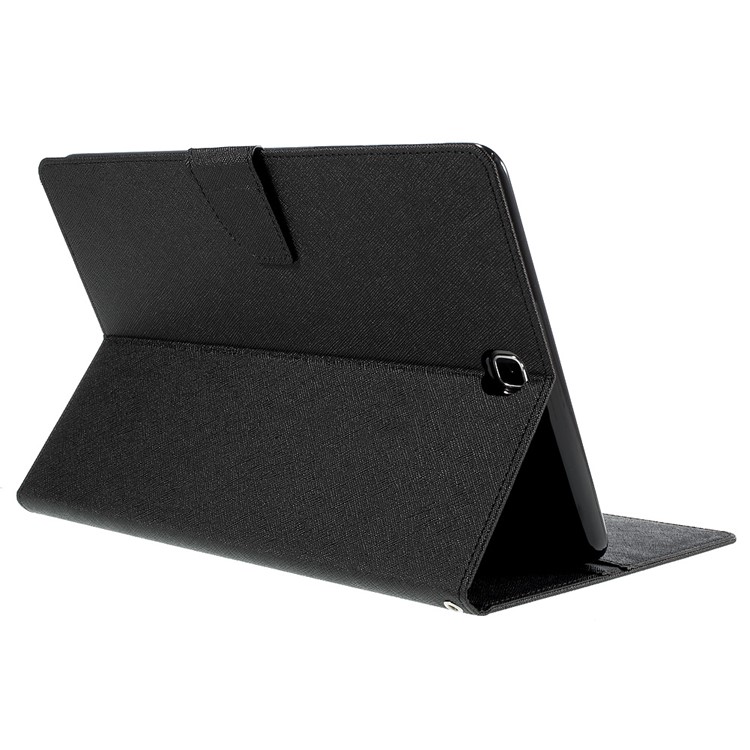 MERCURY GOOSPERY Leather Case for Samsung Galaxy Tab A 9.7 T550 T555 - Black-4