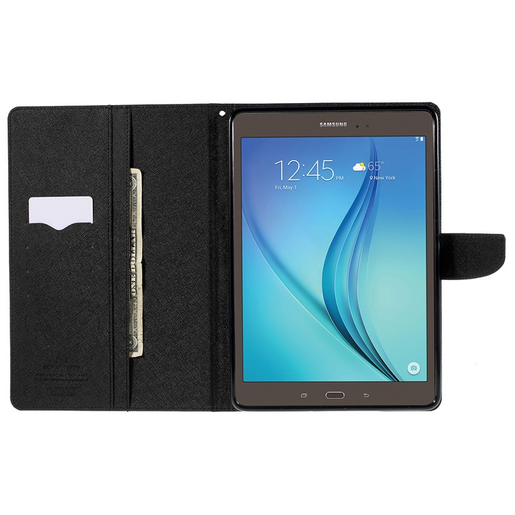 MERCURY GOOSPERY Leather Case for Samsung Galaxy Tab A 9.7 T550 T555 - Black-5