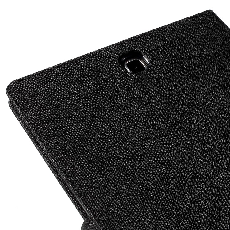 MERCURY GOOSPERY Leather Case for Samsung Galaxy Tab A 9.7 T550 T555 - Black-9