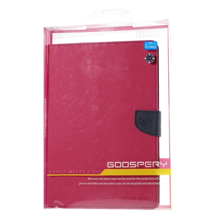 MERCURY GOOSPERY Wallet Leather Cover for Samsung Galaxy Tab A 9.7 T550 T555 - Rose-10