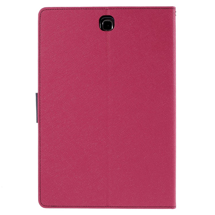 MERCURY GOOSPERY Wallet Leather Cover for Samsung Galaxy Tab A 9.7 T550 T555 - Rose-3
