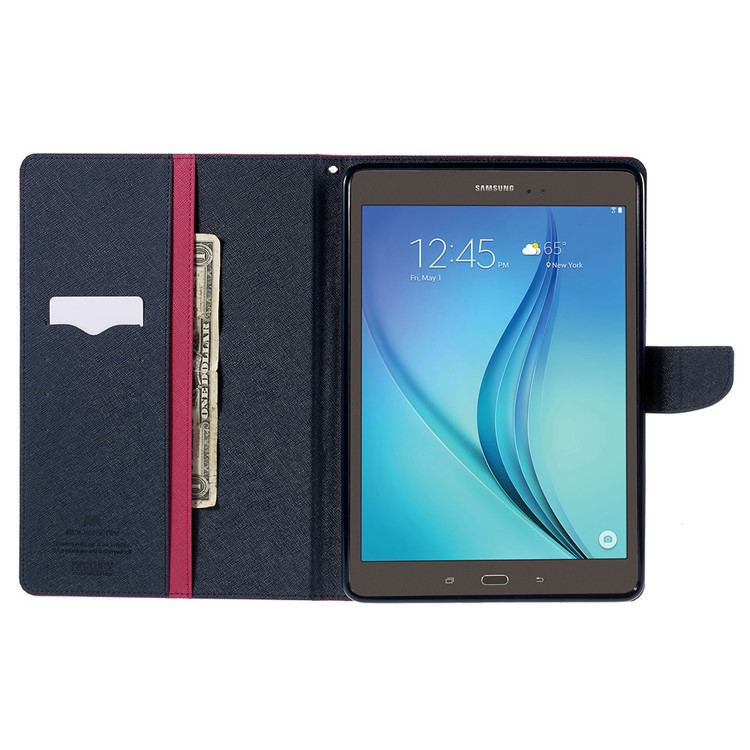 MERCURY GOOSPERY Wallet Leather Cover for Samsung Galaxy Tab A 9.7 T550 T555 - Rose-5