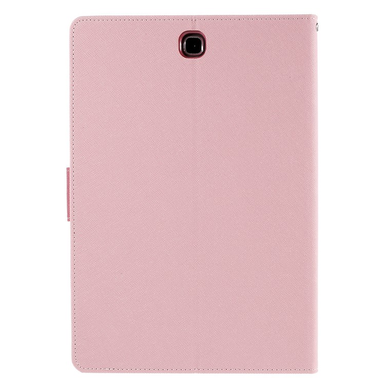 MERCURY GOOSPERY Leather Stand Cover for Samsung Galaxy Tab A 9.7 T550 T555 - Pink-3