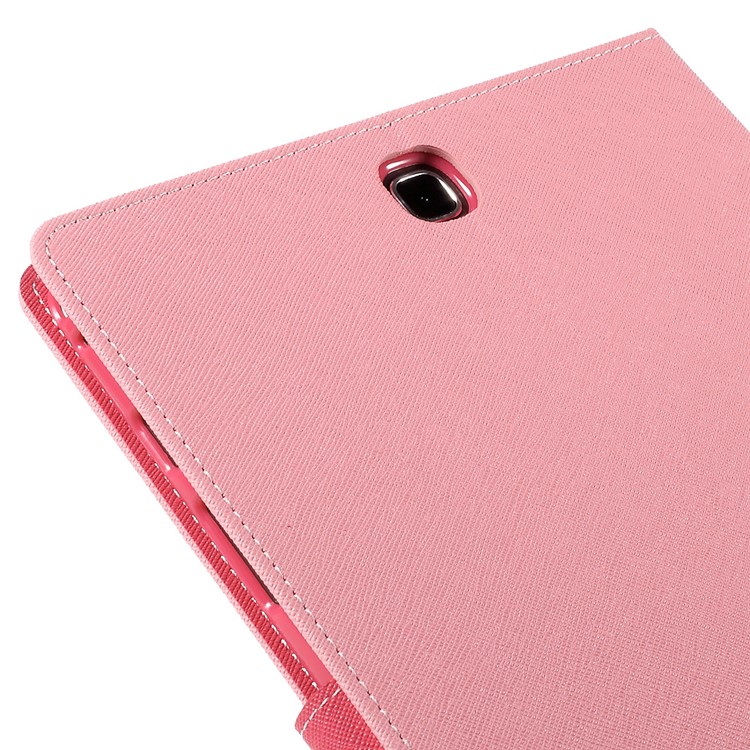 MERCURY GOOSPERY Leather Stand Cover for Samsung Galaxy Tab A 9.7 T550 T555 - Pink-9