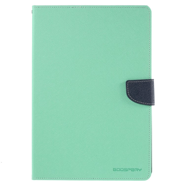 MERCURY GOOSPERY Leather Case for Samsung Galaxy Tab A 9.7 T550 T555 with Card Slots - Cyan-2
