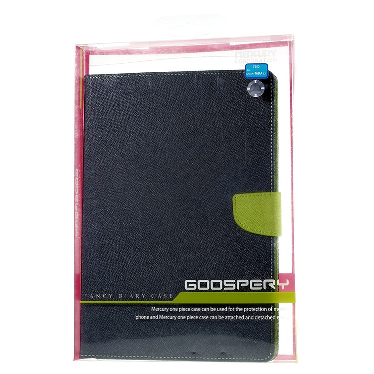 MERCURY GOOSPERY Magnetic Leather Case for Samsung Galaxy Tab A 9.7 T550 T555 - Dark Blue-10