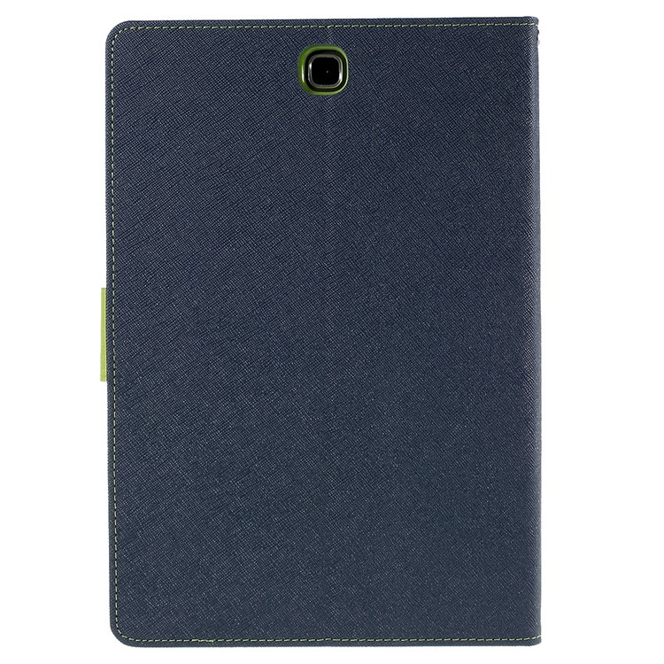 MERCURY GOOSPERY Magnetic Leather Case for Samsung Galaxy Tab A 9.7 T550 T555 - Dark Blue-3