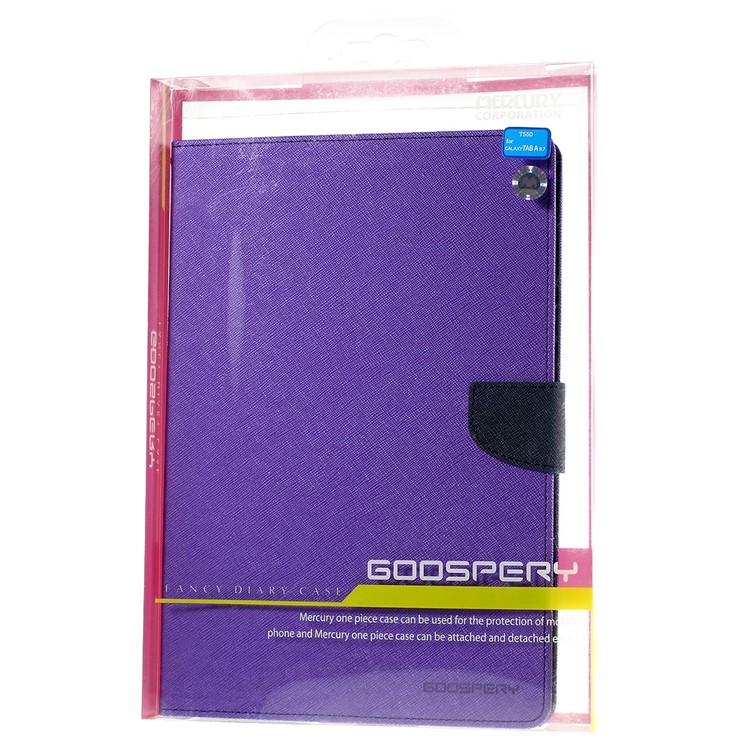 MERCURY GOOSPERY Leather Cover Case for Samsung Galaxy Tab A 9.7 T550 T555 - Purple-10