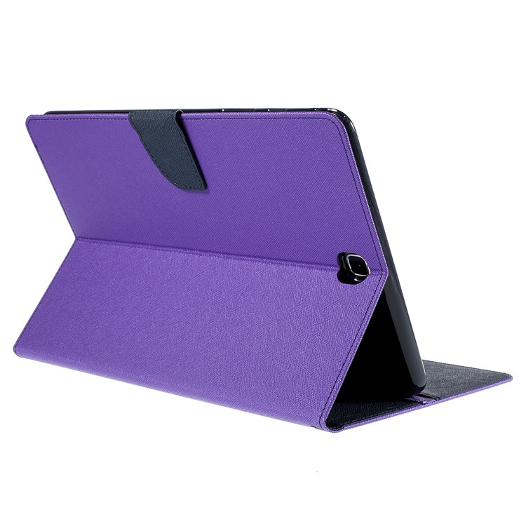 MERCURY GOOSPERY Leather Cover Case for Samsung Galaxy Tab A 9.7 T550 T555 - Purple-4