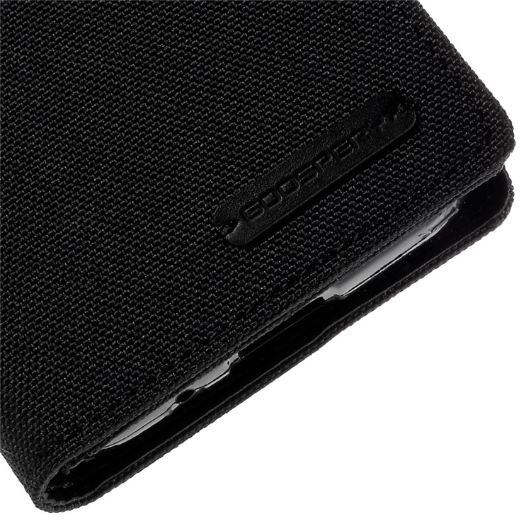 MERCURY GOOSPERY Canvas Leather Case for Samsung Galaxy Core Prime SM-G360 - Black-8