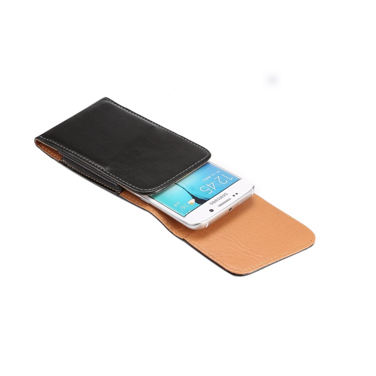 Belt Clip Vertical Leather Case Holster for iPhone X / Samsung Galaxy S6 / S6 Edge / S5 / Sony Xperia Z3+-4