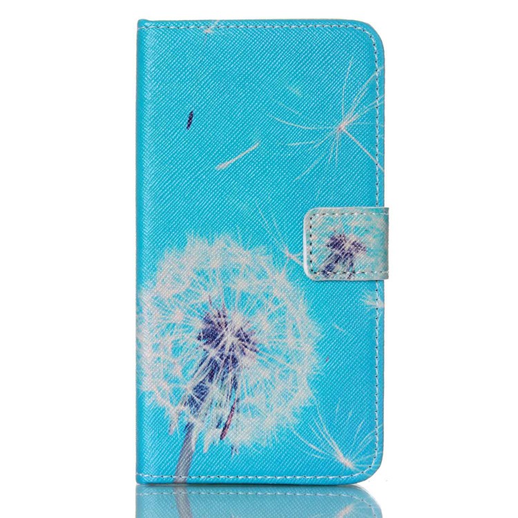 Wallet Leather Case for Samsung Galaxy S5 G900 / S5 Neo - Flying Dandelion-1