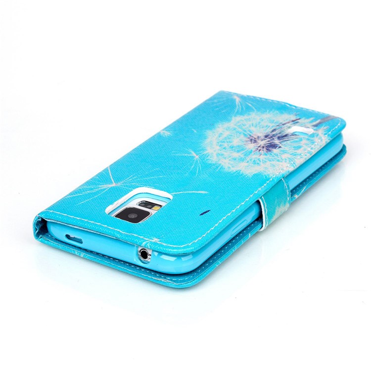 Wallet Leather Case for Samsung Galaxy S5 G900 / S5 Neo - Flying Dandelion-5