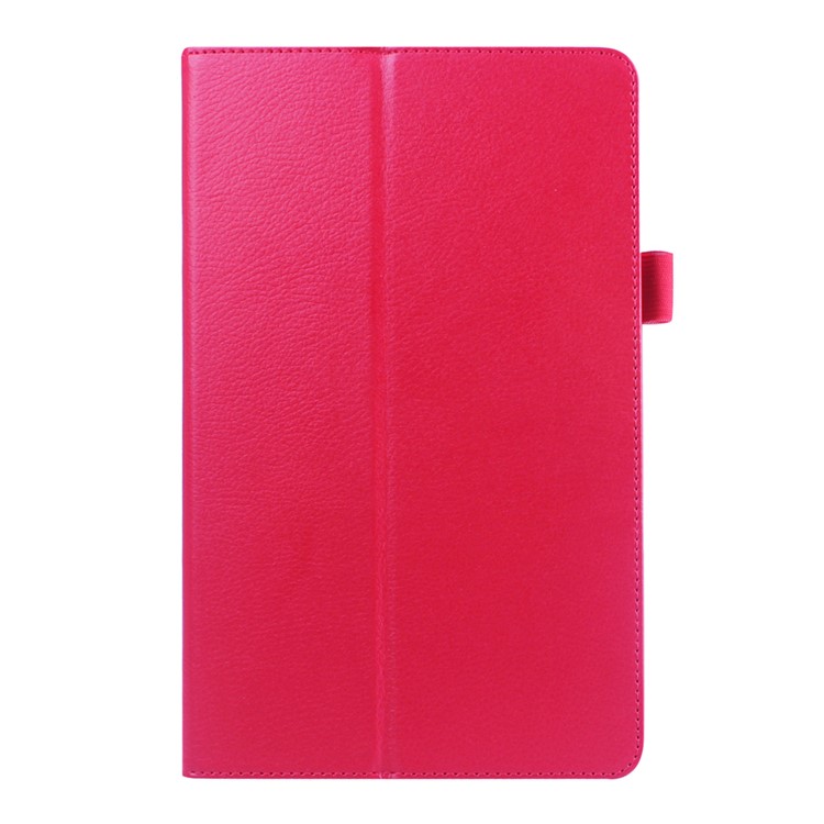 Litchi Skin Leather Case for Samsung Galaxy Tab E 9.6 T560 with Stand - Rose-2