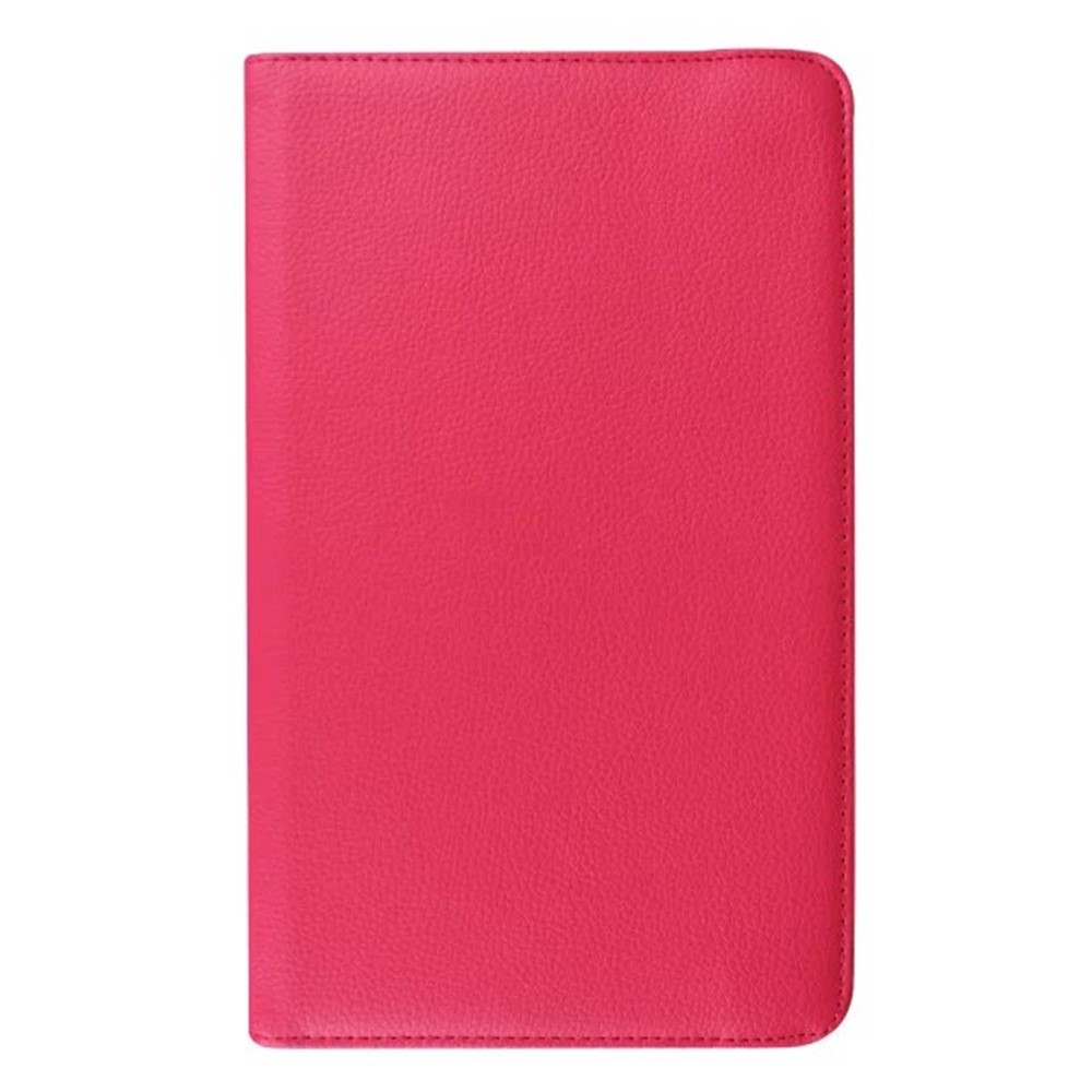 Litchi Texture Rotary Stand Leather Cover for Samsung Galaxy Tab E 9.6 T560 / T561 - Rose-1