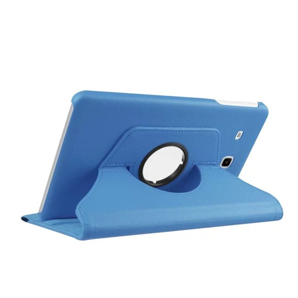 For Samsung Galaxy Tab E 9.6 T560 / T561 Rotary Stand Leather Shell - Baby Blue-5