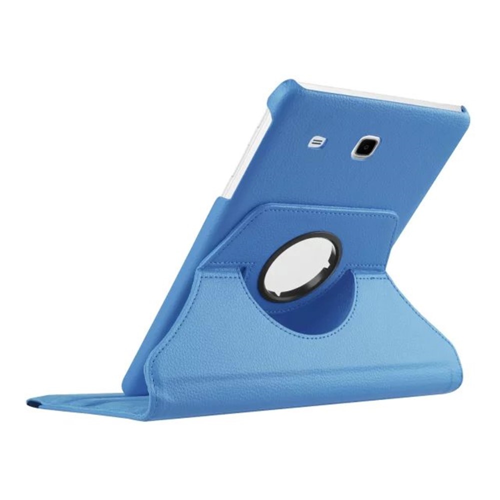 For Samsung Galaxy Tab E 9.6 T560 / T561 Rotary Stand Leather Shell - Baby Blue-6