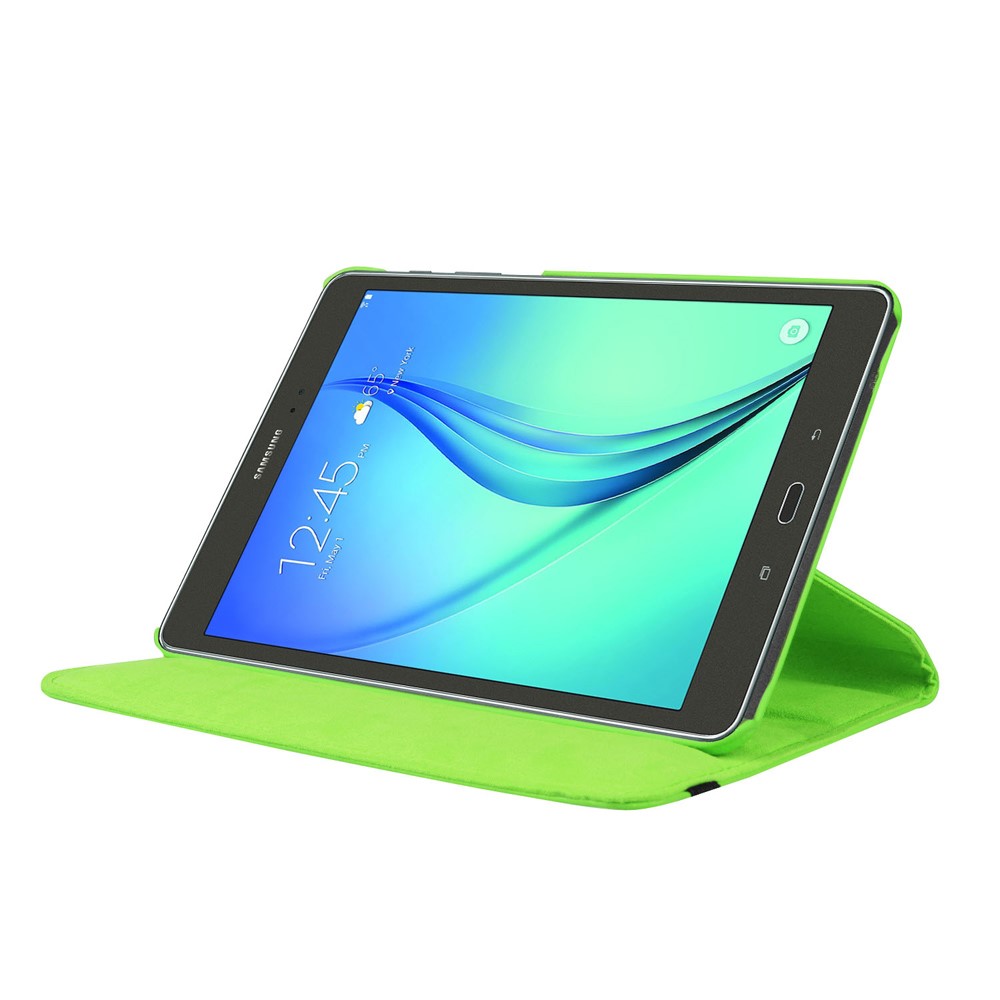 Lychee Grain PU Leather Stand Case for Samsung Galaxy Tab S2 8.0 - Green-3