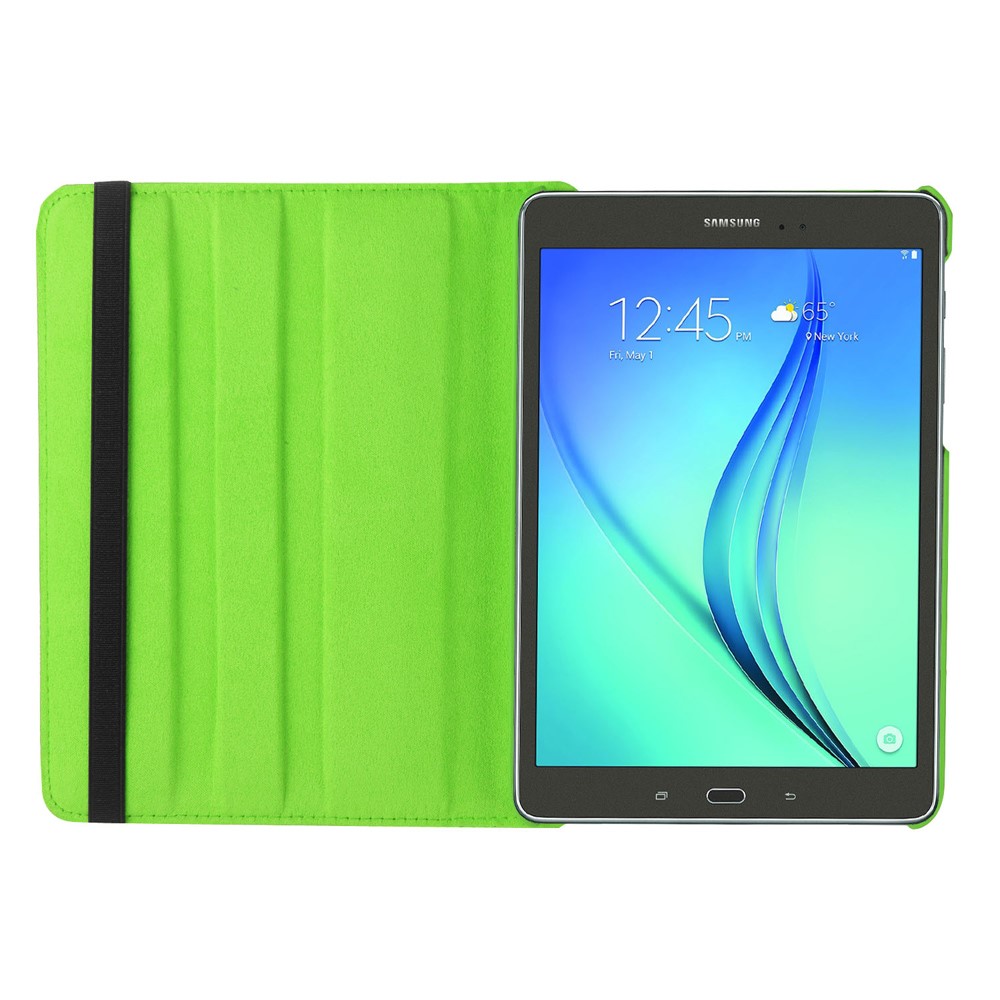 Lychee Grain PU Leather Stand Case for Samsung Galaxy Tab S2 8.0 - Green-8