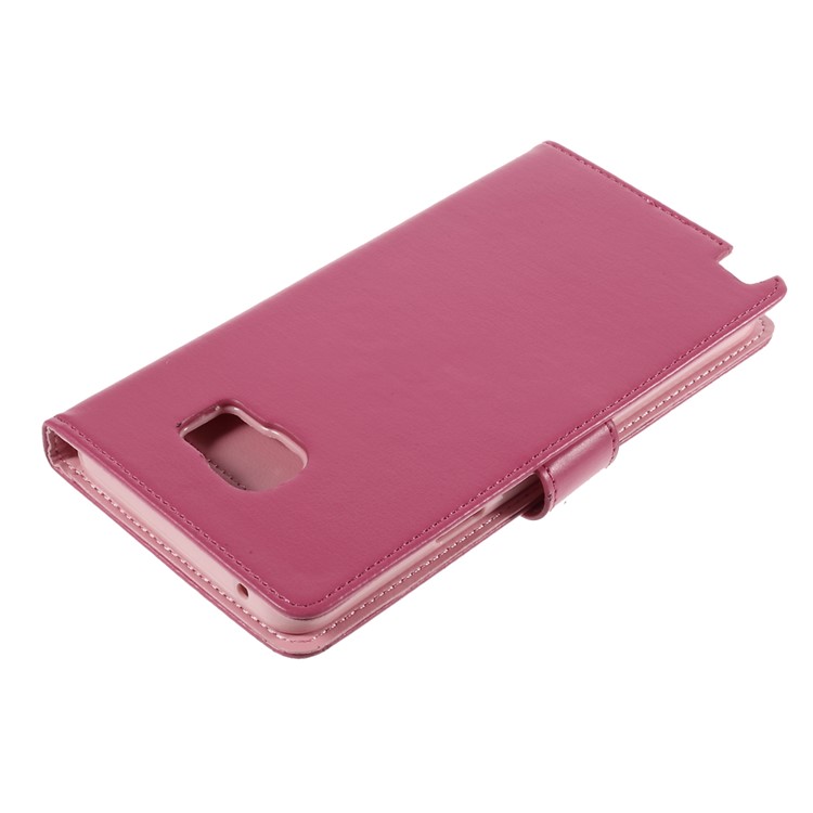 MERCURY GOOSPERY for Samsung Galaxy Note 5 Rich Diary Wallet Leather Cover - Rose-4