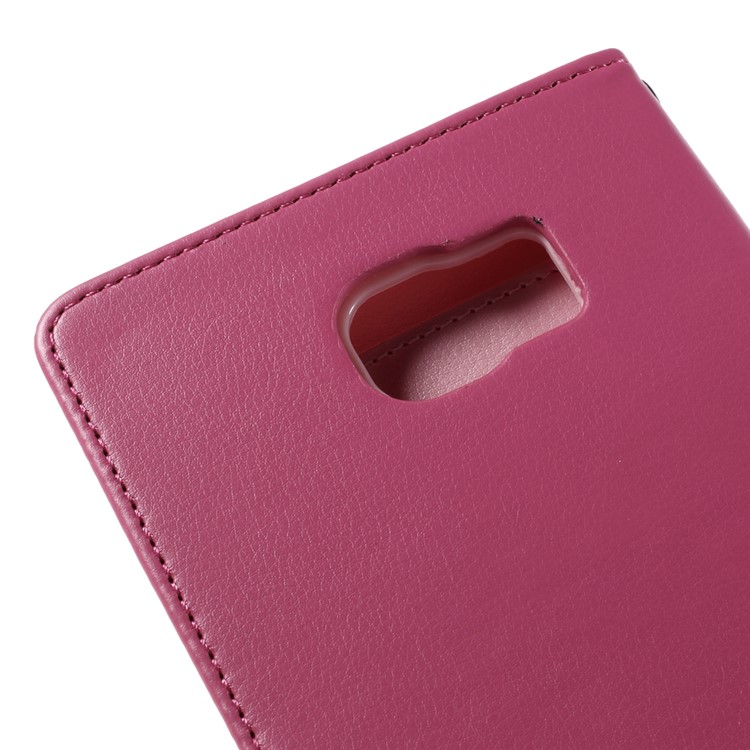 MERCURY GOOSPERY for Samsung Galaxy Note 5 Rich Diary Wallet Leather Cover - Rose-6