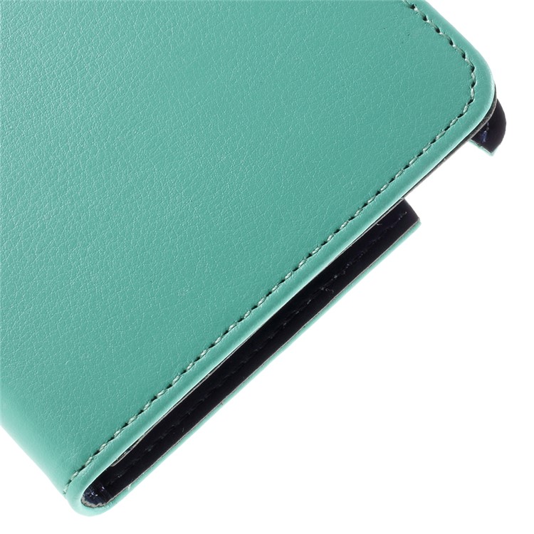 MERCURY GOOSPERY Rich Diary Leather Phone Cover for Samsung Galaxy Note 5 - Cyan-5