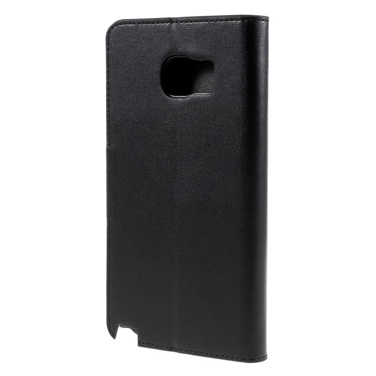 MERCURY Goospery Sonata Diary Leather Case for Samsung Galaxy Note 5 - Black-2