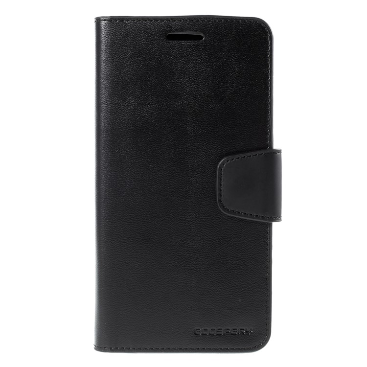 MERCURY Goospery Sonata Diary Leather Case for Samsung Galaxy Note 5 - Black-3