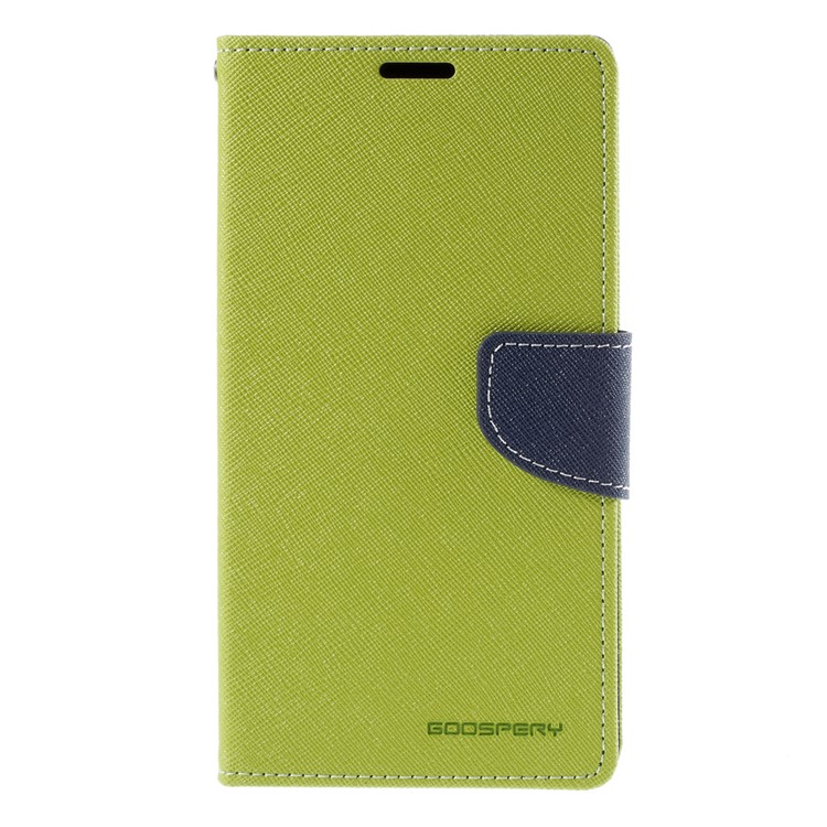 MERCURY Goospery Leather Wallet Cover for Samsung Galaxy Note 5 with Stand - Green-3