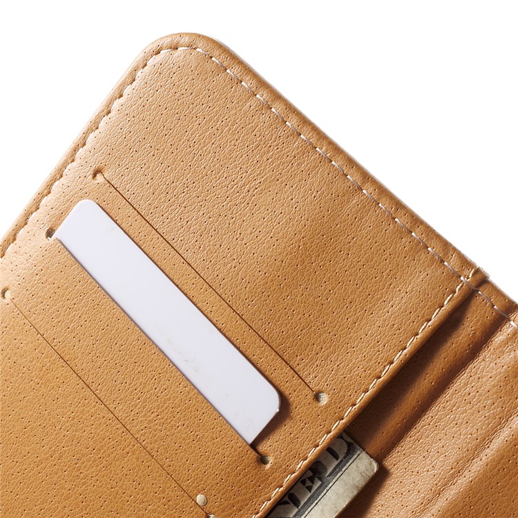 Magnetic Wallet Leather Protective Case for Samsung Galaxy S6 edge Plus G928 - Blue Butterfly-6