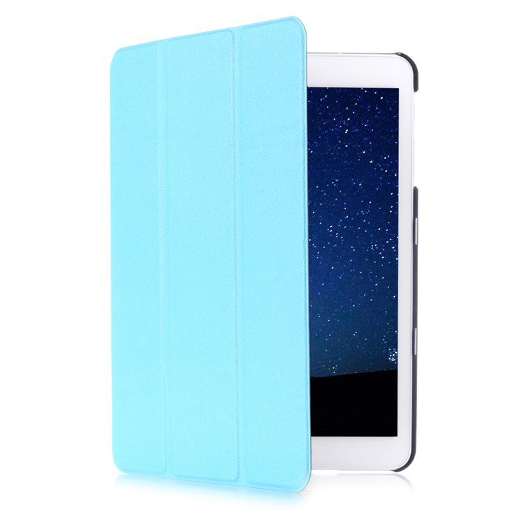 Tri-fold Stand Smart Leather Tablet Case for Samsung Galaxy Tab S2 9.7 T810 T815 - Baby Blue-3