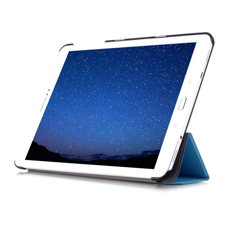 Tri-fold Stand Smart Leather Tablet Case for Samsung Galaxy Tab S2 9.7 T810 T815 - Baby Blue-5